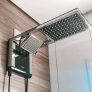 Chuveiro Acqua Duo Preto/Cromado 220V 6800W Lorenzetti