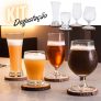 Conjunto Copo Degustação de Cerveja + Descaços P/Copo 8pc Tap, Haus Concept