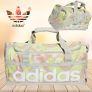 Mala Adidas Duffel Linear Gráfica Feminina – 25 L