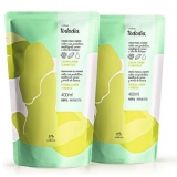 Kit Refil Creme Nutritivo Corporal Tododia Capim Limão e Hortelã