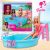 Barbie Boneca Piscina para crianças a partir de 3 anos