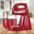 Batedeira Mondial, Bella Massa Inox Premium, 110V, Vermelho, 400W
