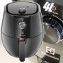 Fritadeira Elétrica sem oleo Electrolux Airfryer 4L 8 receitas pré-sugeridas desligamento