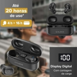 Fone de Ouvido Bluetooth Sem Fio TWS Air Pro GO 2.0 i2GO com Estojo de Carregamento