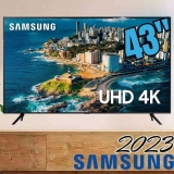 Smart TV Crystal 43″ 4K UHD Samsung CU7700 – Alexa built in, Samsung Gaming Hub