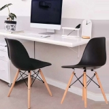 Jogo de Cadeiras para Sala de Jantar Pé Palito – Empório Tiffany Eames 2 Peças