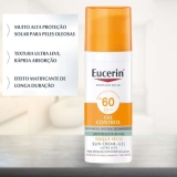 Protetor Solar Facial Eucerin – Sun Gel-Creme Oil Control FPS 60 50g