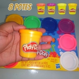 Play-Doh, Massinha com 8 Potes, Cores Variadas