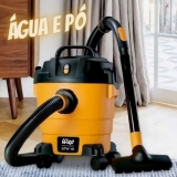 Aspirador de Pó e Água WAP GTW 10 1400W 140mbar Compacto e Robusto