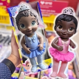 Baby Alive, Boneca Bebê Doce Bailarina Negra (2 Opções)