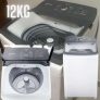 Lavadora de Roupas Brastemp 12Kg Cesto Inox – 12 Programas de Lavagem Branca BWK12AB
