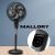 Ventilador Mallory Coluna Chronos Preto – Grafite com controle remoto 40 cm 220V