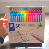 STAEDTLER Triplus fineliner brilliant colours, 60 cores