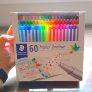 STAEDTLER Triplus fineliner brilliant colours, 60 cores