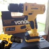 Parafusadeira/Furadeira a Bateria 12V PFV120 Bivolt Vonder