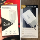 Carregador De Parede Ultra Rápido 20W Com 1 Saída USB-C Power Delivery I2GO – I2GO PRO Branco