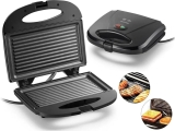 Sanduicheira Minigrill Gourmet 220V com 750W Chapa Dupla e com Revestimento