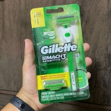 Gillette Mach3 Acqua-Grip Sensitive + 2 Cargas