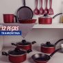 Kit para Cozinhar 12 Peças Turim