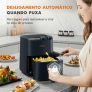 Fritadeira Elétrica Air Fryer Gaabor GA-M4D02A 1200W 3,5L Sem Óleo Grafite
