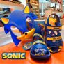Sandália Infantil Grendene Kids Sonic Mask Menino