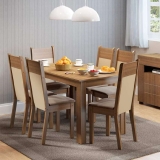 Conjunto Sala de Jantar 6 Cadeiras