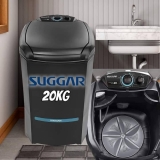Suggar Lavadora de roupas Lavamax Eco 20kg 110V Preta LE2001PT