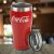 Coca-Cola Copo de aço inoxidável, vermelho, 680 g