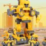 Carrinho Robô 5 Em 1 Monta Desmonta Construbots