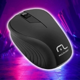 Mouse Multilaser Sem Fio 2.4Ghz Preto Usb