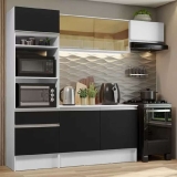 Cozinha Completa Madesa Diamante com Armário, Balcão e Tampo