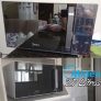 Forno Micro-ondas 27L Prata Espelhado Midea LED 127V MXSA27S1