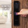 Fechadura Digital de Embutir Wi-Fi com Biometria, Elsys