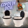 Doses de vaso sanitário, conjunto de 2