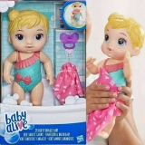 Boneca Baby Alive Banho Carinhoso Loira