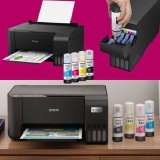Epson, Multifuncional, EcoTank L3210 – Tanque de Tinta Colorida, USB, Bivolt 50-60 Hz