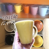 Kit com 12 canecas, Coleção Especiarias, Acervo Panelinha