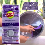 Scotch-Brite, 3M, Esponja de Louças, Limpeza Extrema – 10 Unidades