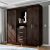 Guarda-roupa Casal com Espelho 4 Portas 4 Gavetas – Araplac Pequim