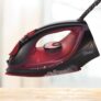 Ferro de Passar a Vapor Cerâmica, Preto 220v, Oster