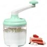 Batedeira Batedor Manual Manivela com Recipiente Mixer 1,2L