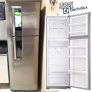 Geladeira frost free Electrolux Top Freezer TF42 inox com freezer 382L
