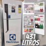 Geladeira Electrolux Frost Free Duplex Branca 431L TF55 Top Freezer