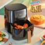 Fritadeira Airfryer Conectada Série 5000, Walita, Preta, 4.1L de capacidade, 1400W