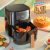 Fritadeira Airfryer Conectada Série 5000, Walita, Preta, 4.1L de capacidade, 1400W