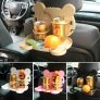 Suporte De Mesa Dobrável Multifuncional Para Banco Traseiro Do Carro