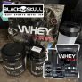 Combo Whey Protein Turbo + Bcaa + Creatina – Black Skull