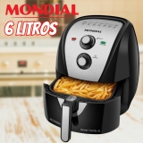Air Fryer Mondial Grand Family AFN-60-BI Preta 6L