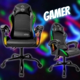 Cadeira de escritório TGT Heron RGB TGT-HR-RGB gamer