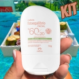 Kit Natura Fotoequilíbrio Emulsão Facial + Protetor Facial